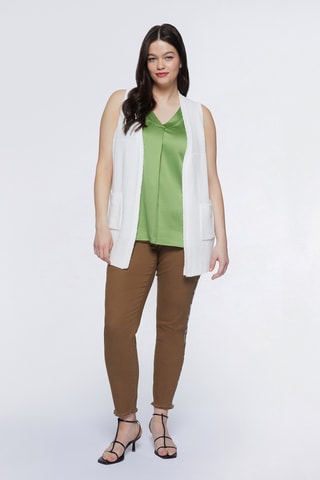 Gilet sans manches - Blanc
