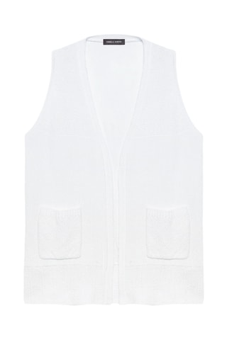 Gilet sans manches - Blanc