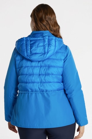 Doudoune à capuche - Bleu