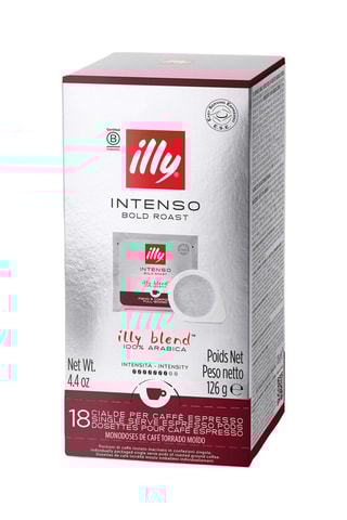Koffie Intense Expresso Illy - 12 x 18 capsules