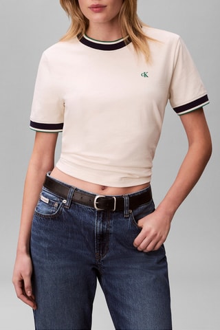 T-shirt - Blanc cassé