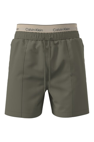 Short de bain - Vert olive