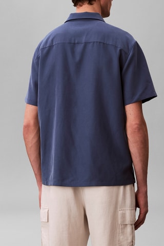 Chemise relaxed - Bleu marine