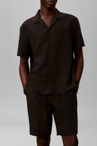 Chemise relaxed - Noir
