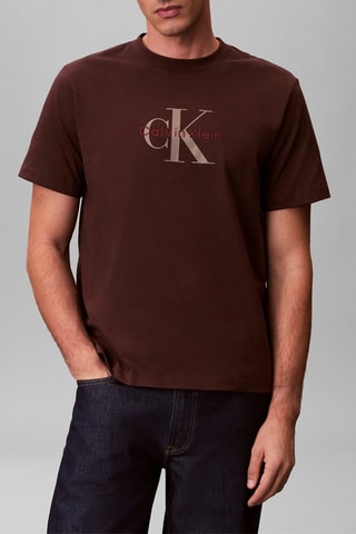 T-shirt relaxed - Marron
