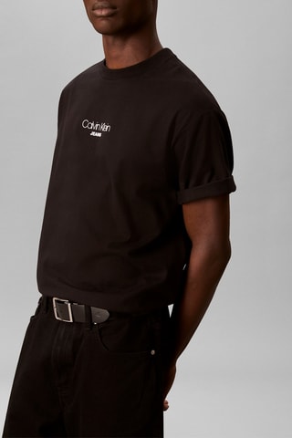 T-shirt relaxed - Noir