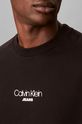 T-shirt relaxed - Noir