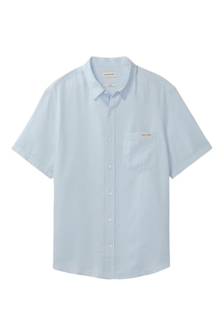 Chemise en lin - Bleu clair