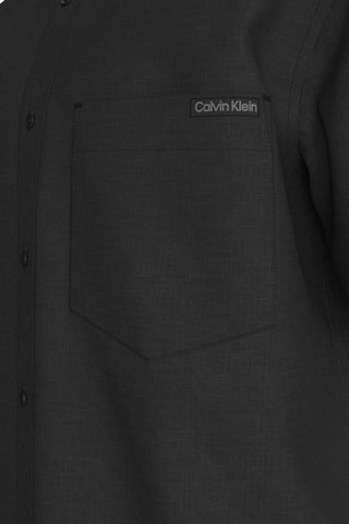 Chemise en lin - Noir