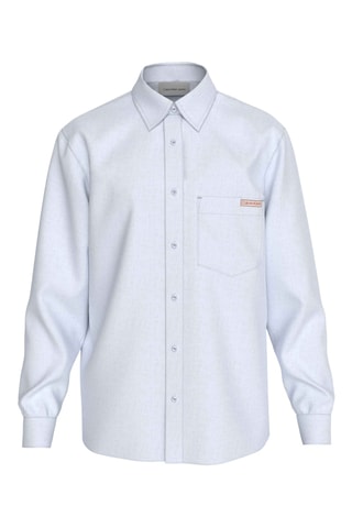 Chemise regular en lin - Blanc