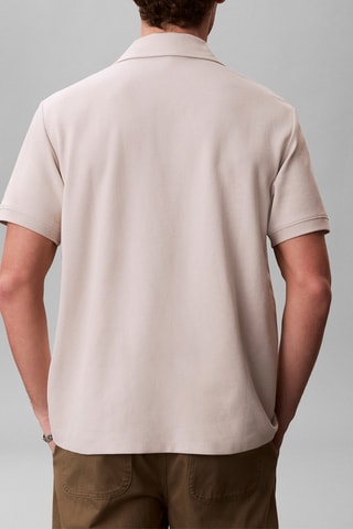 Polo regular - Ecru