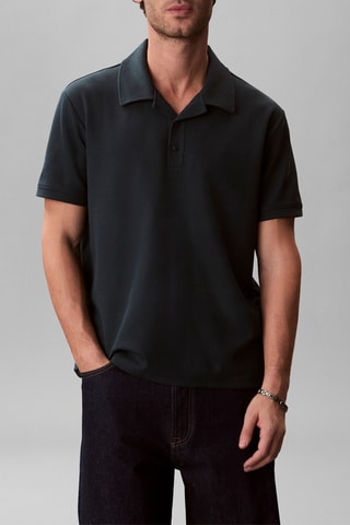 Polo regular - Vert foncé