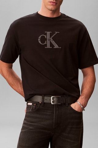 T-shirt relaxed - Noir