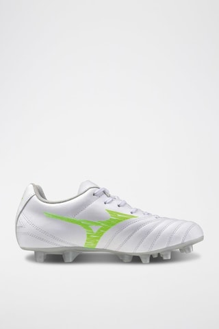 Chaussures de football - Blanc et vert fluo