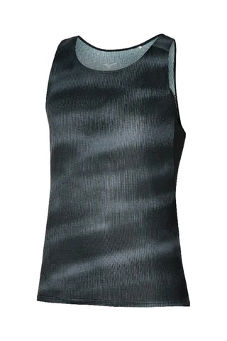 Débardeur de running tie and dye - Noir