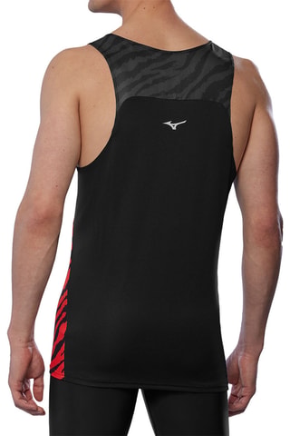 Débardeur de running - Rouge et Ciel