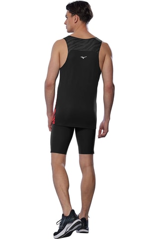 Débardeur de running - Rouge et Ciel