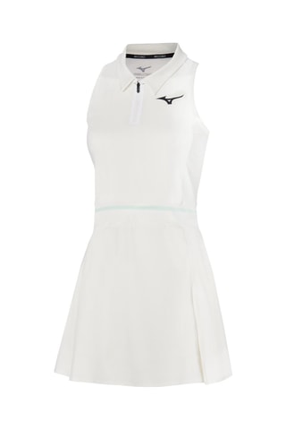 Robe patineuse d’entrainement - Blanc et vert d’eau
