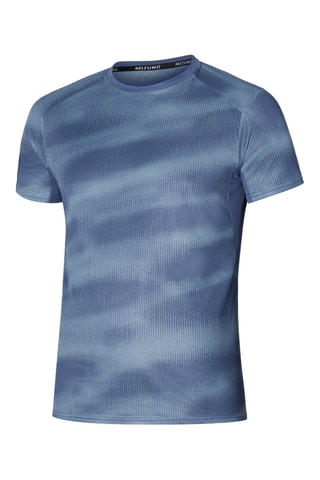 T-shirt de running tie and dye - Gris