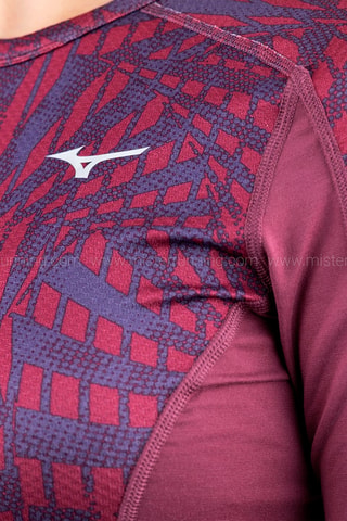 T-shirt - Violet et bordeaux