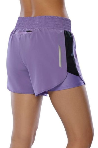 Short de running 2-en-1 - Violet
