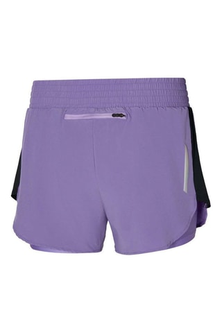 Short de running 2-en-1 - Violet