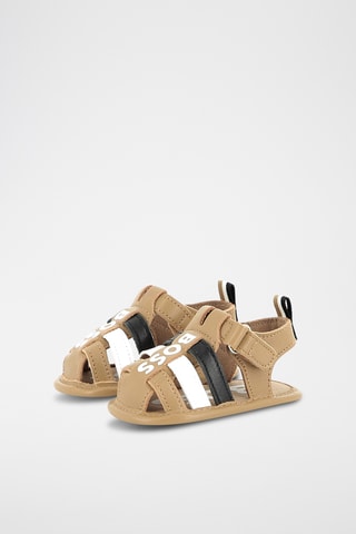 Sandales en cuir d’agneau - Beige - Boss