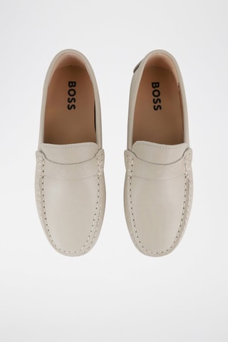 Mocassins en cuir - Beige - Boss