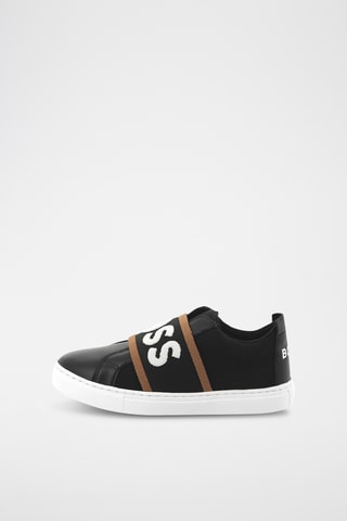 Slip-on de piel - Negro - Boss