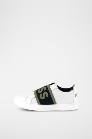 Slip-on en cuir - Blanc - Boss