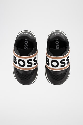 Slip-on en cuir - Noir - Boss