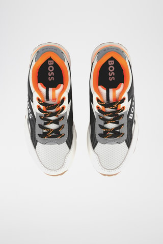 Baskets en cuir - Noir - Boss