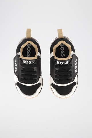 Baskets en cuir - Noir - Boss