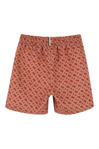 Short de bain - Rouge brique - Boss