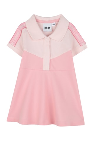 Robe - Rose poudré et vieux rose - Boss