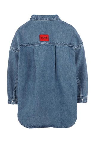 Camisa vaquera de algodón orgánico - Azul - Hugo