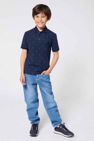 Polo - Bleu marine - Boss