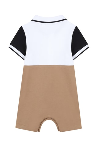 Pelele de algodón orgánico - Beige - Boss