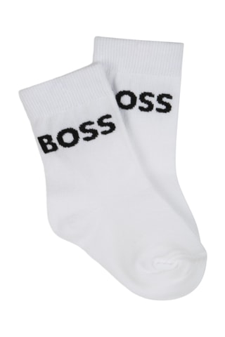 3 paires de chaussettes - Noir, blanc et marron - Boss