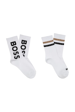 2 paires de chaussettes - Blanc - Boss