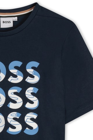 T-shirt - Bleu - Boss