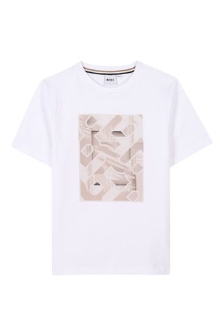T-shirt - Blanc  - Boss