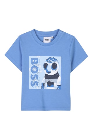 T-shirt slim - Ciel