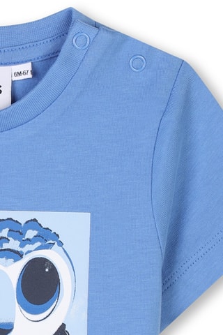 T-shirt slim - Ciel