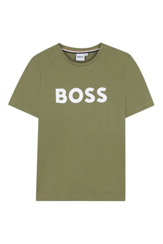 T-shirt - Vert foncé - Boss