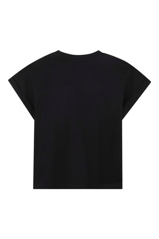 T-shirt en coton biologique - Noir - Hugo