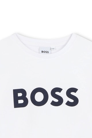 T-shirt regular - Blanc - Boss