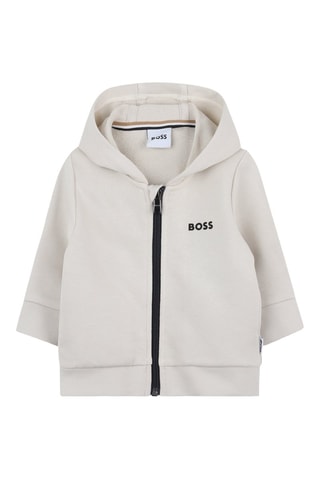 Sweat à capuche - Beige clair - Boss