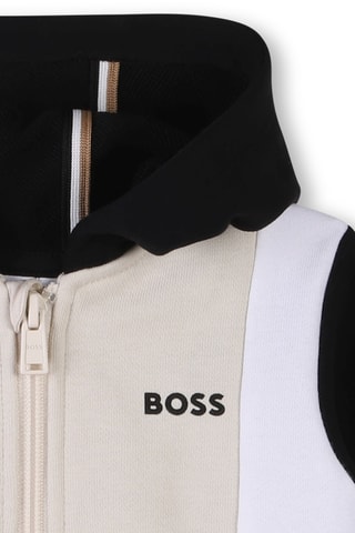 Sweat à capuche - Beige clair - Boss