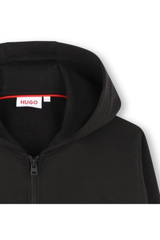 Sweat à capuche - Noir - Hugo